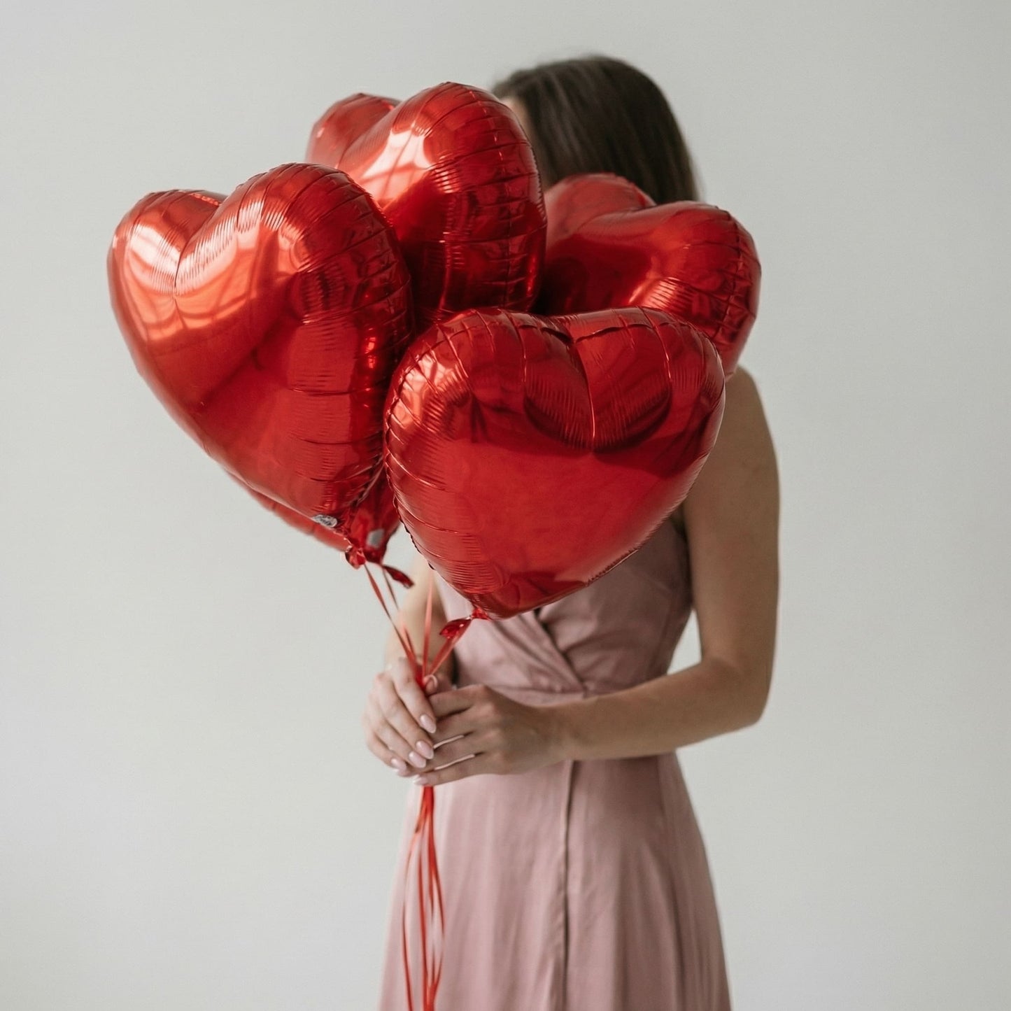 Фольгированные шарики "Сердце"