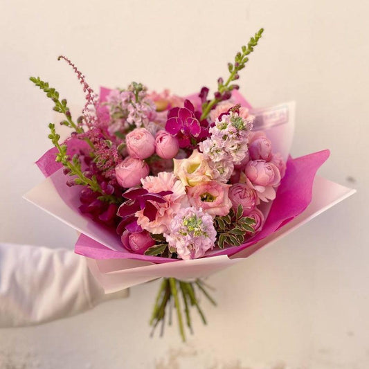 Kytice Malinová - Freja Květinářství